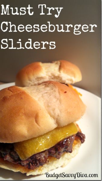 MUST TRY CHEESEBURGER SLIDERS RECIPE