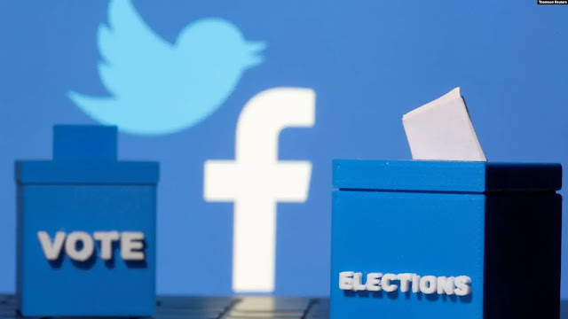 Media Sosial Batasi Pidato Terkait Pemilu AS