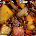 Resep Daging Sapi Cincang Kentang
