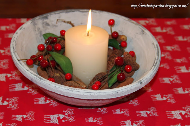 DIY Chritmas Table Runner