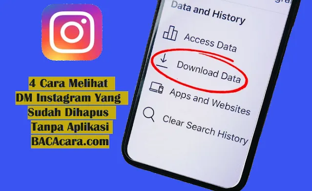 4 Cara Melihat DM Instagram Yang Sudah Dihapus Tanpa Aplikasi