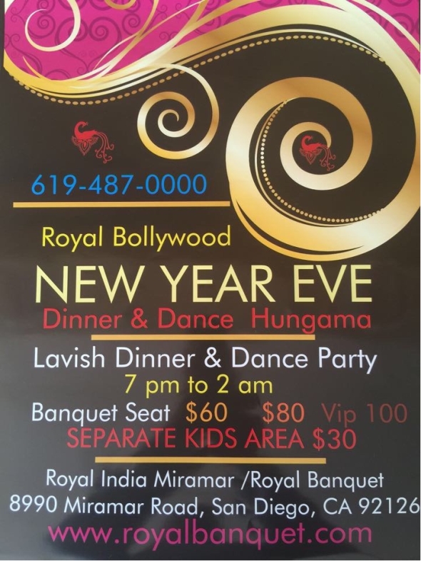  Royal Bollywood NYE