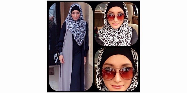 Model Fashion Hijab Syar'i Artis Ineke Koesherawati 