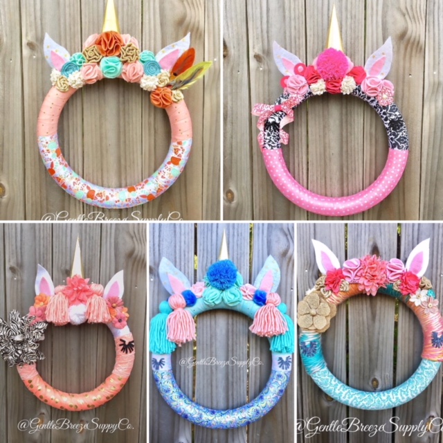 Unicorn Wreath