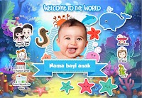 Walldecor/Bio Baby/Hiasan Dinding