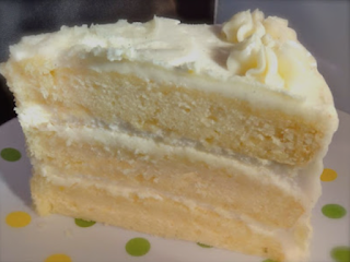  Lemon Cake with Lemon Filling and Lemon Butter Frosting 