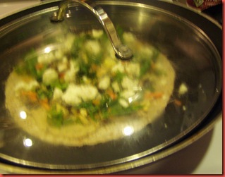 Healthy veggie pizza 023