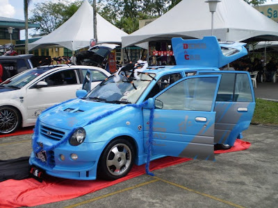Modified Perodua Kancil custom body kit