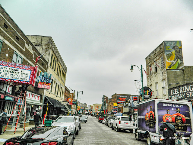 Beale Street em Memphis