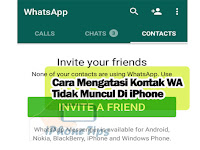Cara Menampilkan Nama Kontak Di Whatsapp Hp Samsung