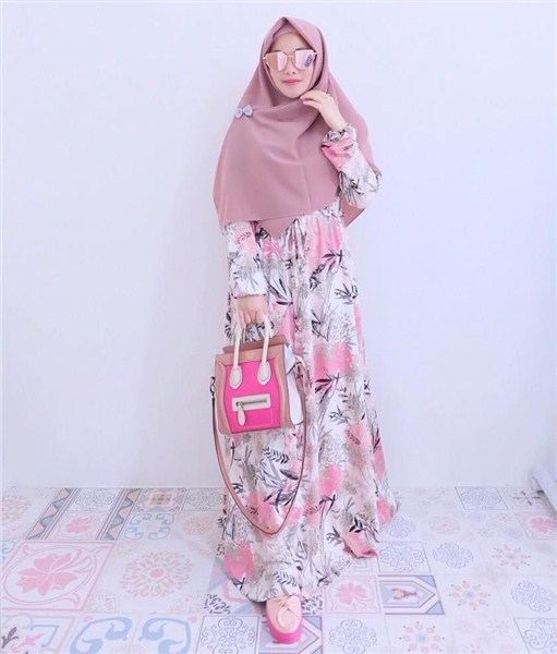 model dan desain dari gaya hijab syar'i modis terbaru