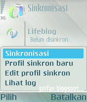 Sinkronisasi ponsel