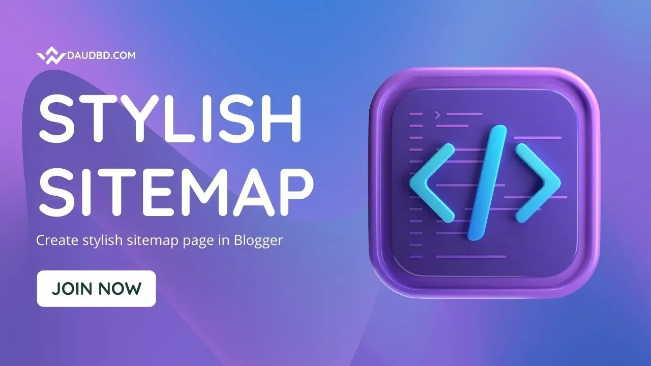 Create Stylish Sitemap Page in Blogger