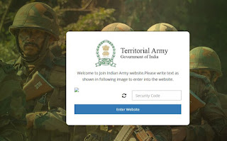 Indian Army Territorial Army Recruitment 2019