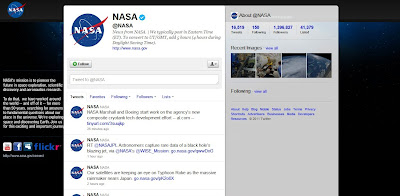 NASA Twitter