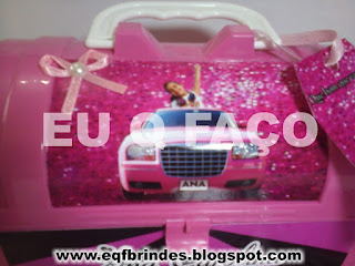 limousine rosa, kit maquiagem limousine rosa, brinde limousine rosa, lembrancinha limousine rosa, festa limousine rosa, tema limousine rosa