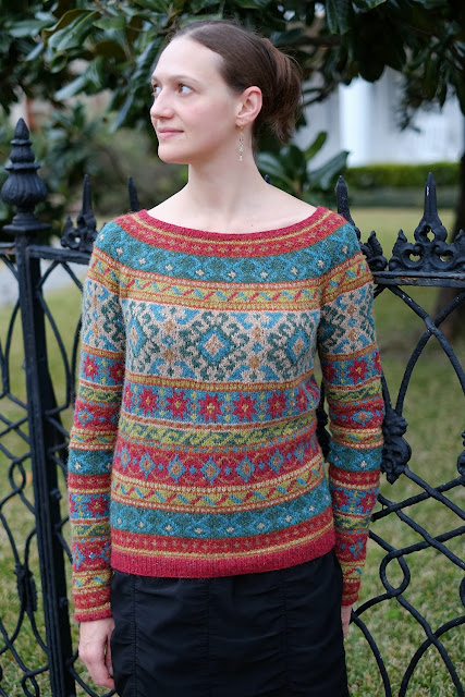 Anatolia by Marie Wallin from Rowan Magazine 54, knit by Dayana Knits