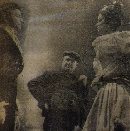 Tournage de "Le Rouge et le Noir" avec Gérard Philipe, Danielle Darrieux et Claude Autant-Lara (Samedi-Soir, mai 1954)