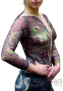 Cool Japanese Shirt Sleeve Tattoo Designs