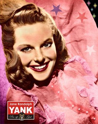 Joyce Randolph on cover of first issue of Yank, 17 June 1942 worldwartwo.filminspector.com