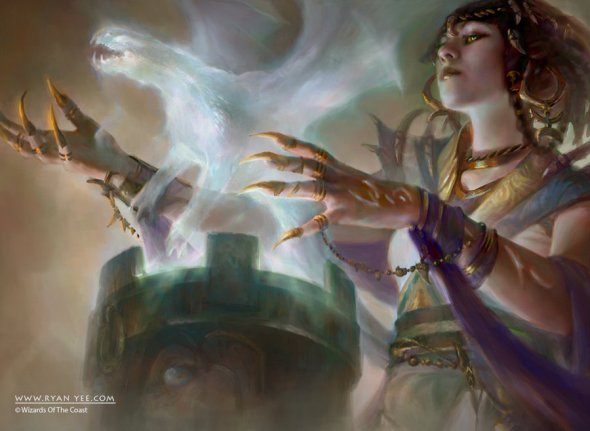 Ryan Yee deviantart ilustrações fantasia magia card games magic the gathering