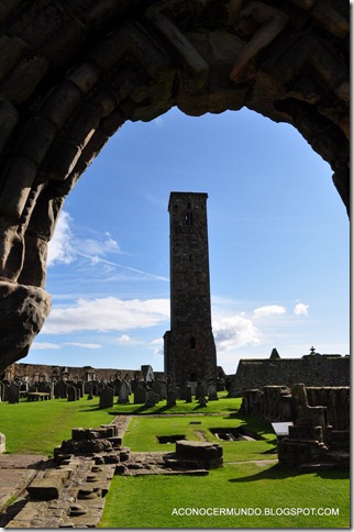 St. Andrews. Catedral, Torre de St. Rules-DSC_0308