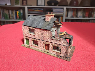 Weathering and details complete the building