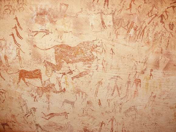 Rock Art Site Egypt