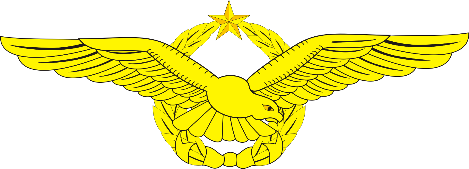 Gambar Brevet Wing Penerbang TNI AU Logo  Lambang Indonesia