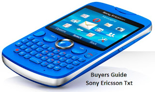 Sony Ericsson Txt