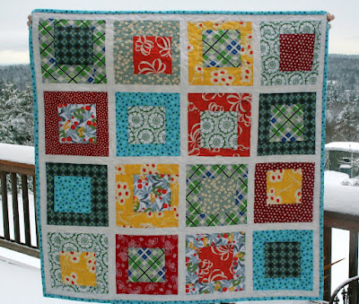  Baby Quilt on Cluck Cluck Sew  Baby Boy Bug Quilt