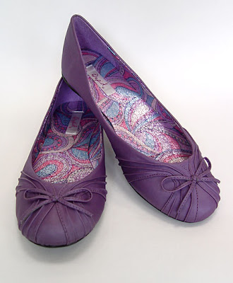Lavender Purple Sweet Satin Ballet Flats 27 These are just darling aside 
