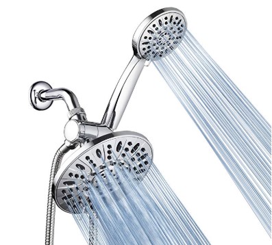 AquaDance 7" Premium High Pressure 3-Way Rainfall Combo