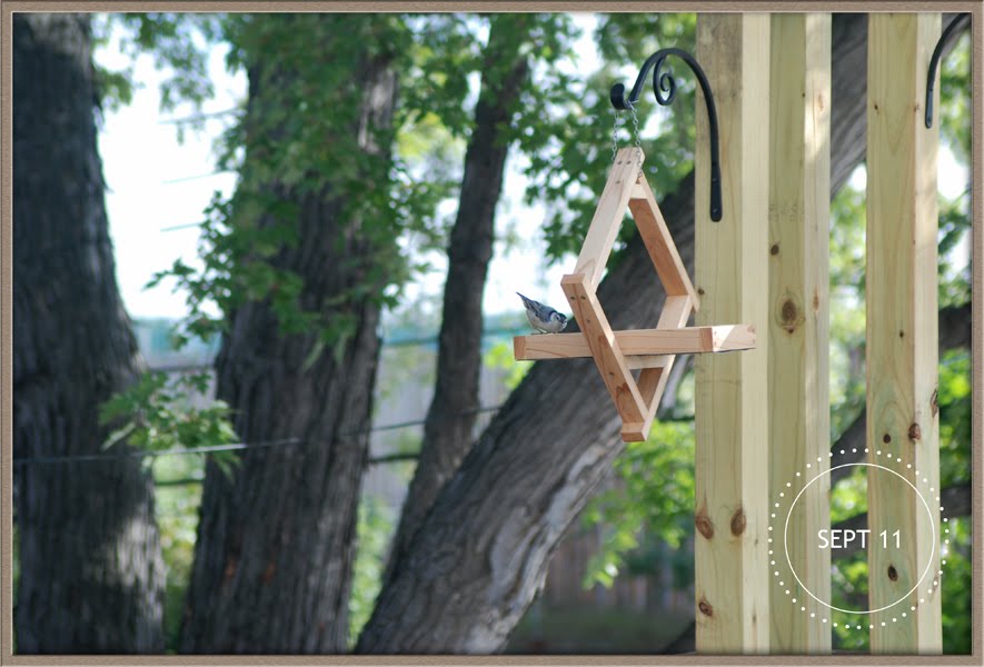 cedar bird feeder plans