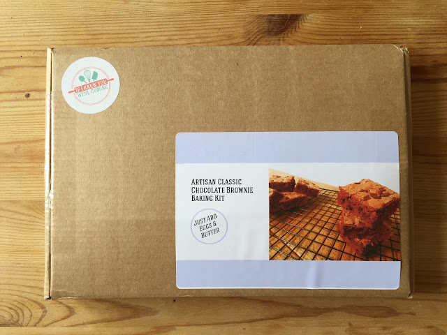 Brownie baking subscription kit from If I Knew You Were Coming 