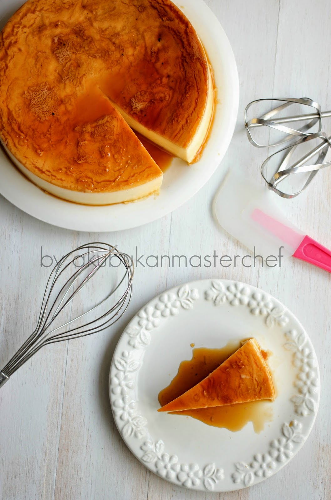 Aku Bukan Masterchef: Resepi 314 : Eggless Caramel Pudding