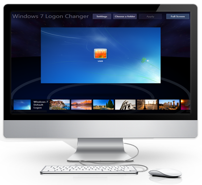 Logon Changer v1.0.0 2014 + Portable [Cambia la pantalla de bienvenida en Windows 7 fácilmente]