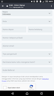 Cara Daftar Grab Online Langsung Dari Hp Android Kamu