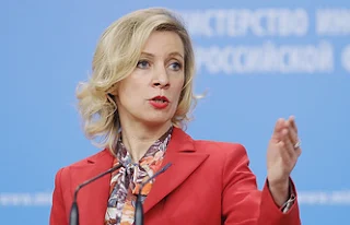 Maria Zakharova, a spokesperson for Russia's foreign ministry