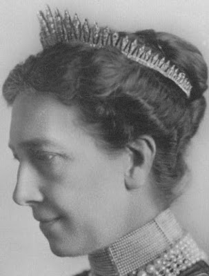 baden fringe tiara sweden queen victoria