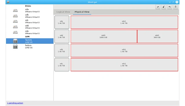 Cómo utilizar las herramientas GUI LVM en Linux