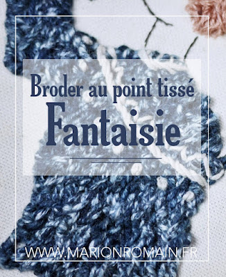 broderie point tissé fantaisie