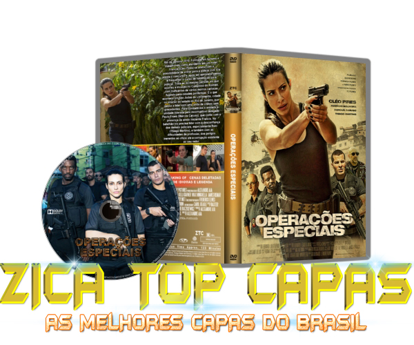 CAPA DO DVD - OPERAÇÕES ESPECIAIS - LABEL - 2015