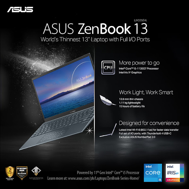 Patty Villegas - The Lifestyle Wanderer - ASUS - 11th Gen - Intel - Laptops - Zenbook 13