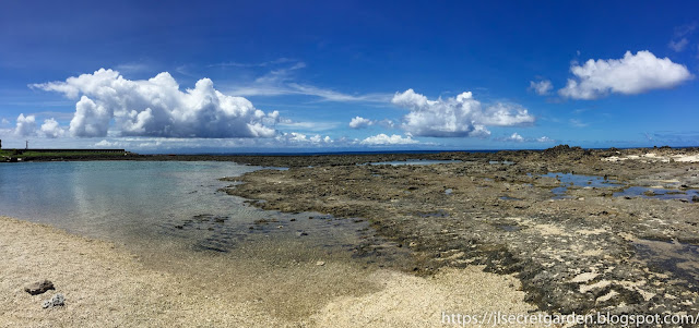 Taiwan Green Island Lighthouse Intertidal zone