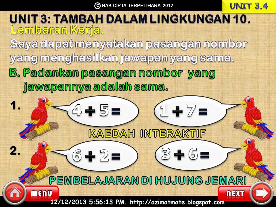 Soalan Interaktif Matematik Tahun 6 - Job Seeker