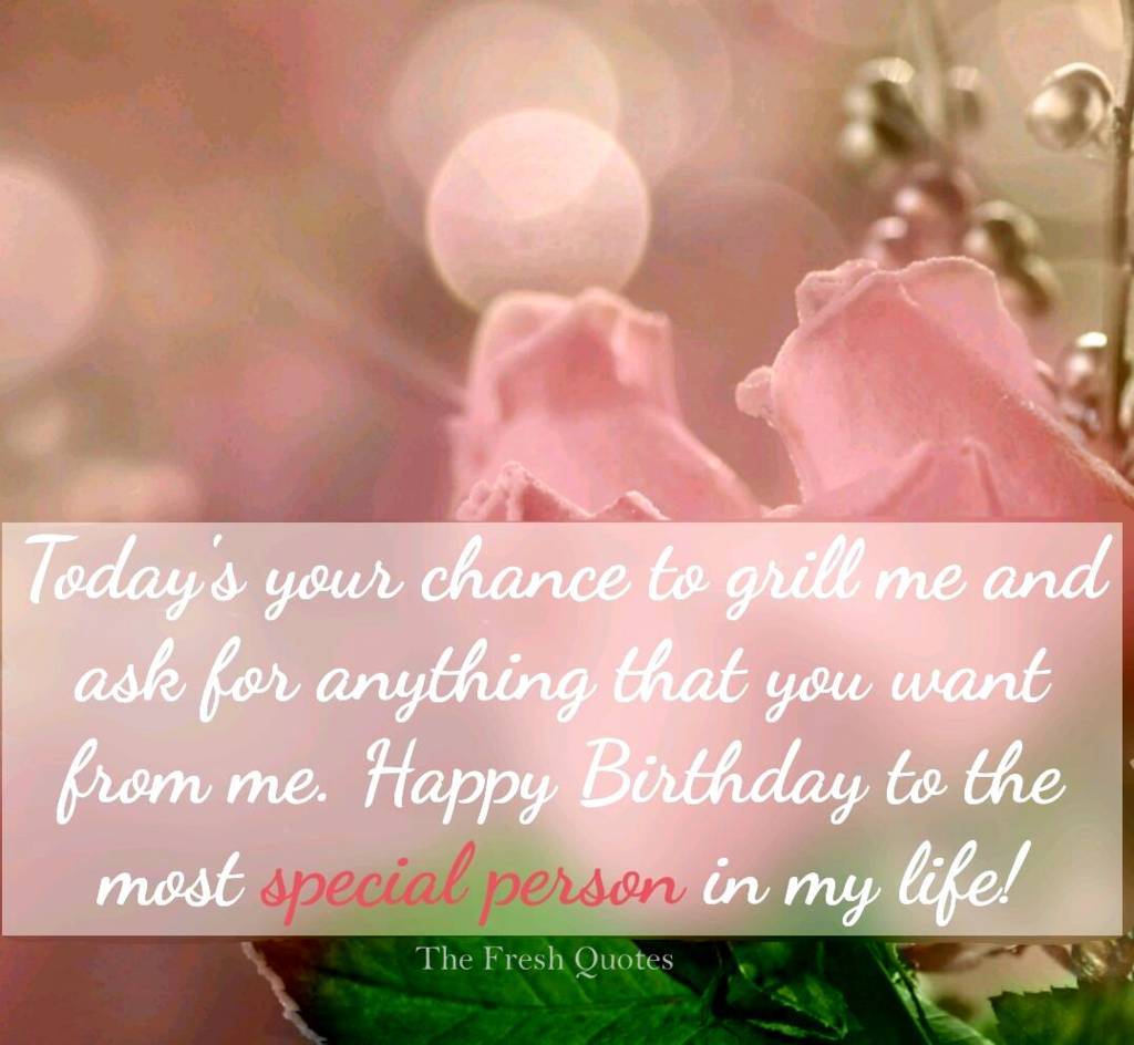 Special Quotes for GF BF on Birthday Wishes with