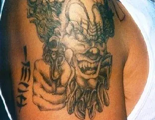 Chicano Style Gangster Tattoo