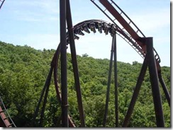 wildfire upside down ride