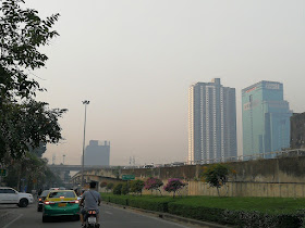 バンコクの大気汚染が長期化